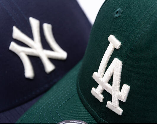 Kappe New Era - MLB Visor Script 9FORTY - LA Dodgers - Dark Green