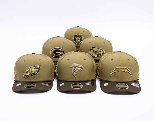 Kappe New Era - NFL25 "Salute to Service" - 9SEVENTY Stretch-Snap - Atlanta Falcons 