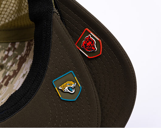 Kappe New Era - NFL25 "Salute to Service" - 9SEVENTY Stretch-Snap - Jacksonville Jaguars 