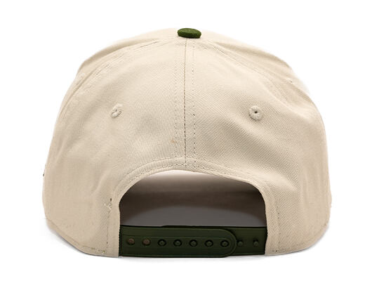 Kappe New Era - Branded Camo Patch 9FORTY A-Frame - Stone / Woodland Camo