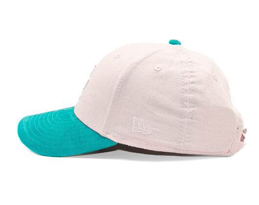 Kinder Kappe New Era - MLB Kids Cord 9FORTY - LA Dodgers - Light Pink / Mint