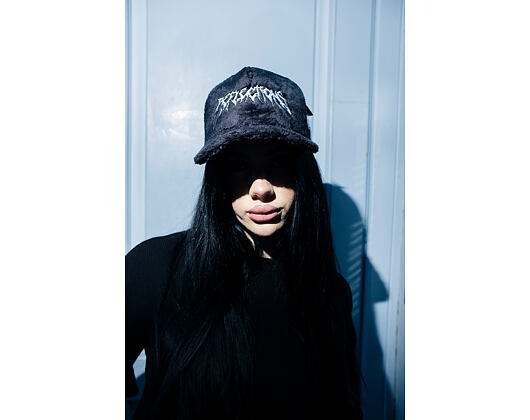 Kappe Reflection Luxury Fuzzy Trucker - Black Midnight Contrast