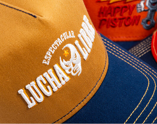 Kappe Stetson - Trucker Cap Lucha Libre by JJ Hats - Navy/Orche