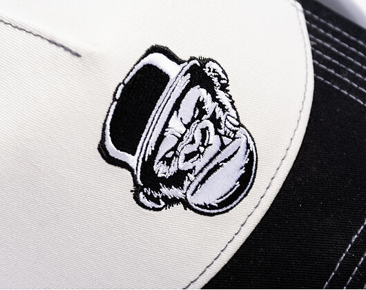 Kappe Stetson - Trucker Cap Ape by FWS - Black/White