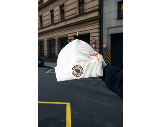 Mütze Fjällräven - Bergtagen Forever Wool Beanie - Chalk White