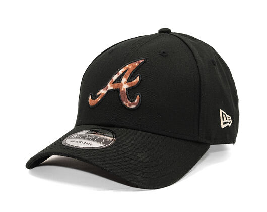 Kappe New Era - Animal Pack 9FORTY MLB Faux Pony Cow Infill - Atlanta Braves