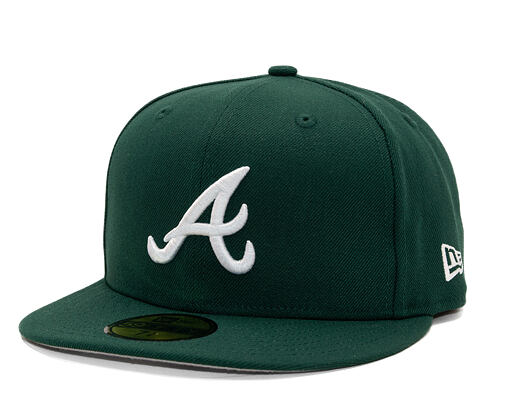 Kappe New Era - MLB Seasonal 59FIFTY - Atlanta Braves - Dark Green