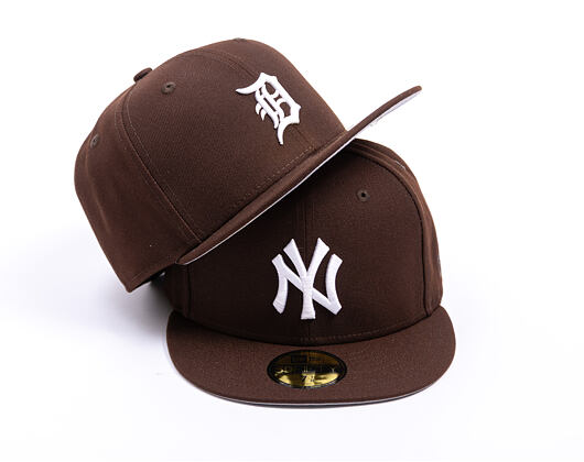 Kappe New Era - MLB Seasonal 59FIFTY - Detroit Tigers - Burnt Wood - Brown