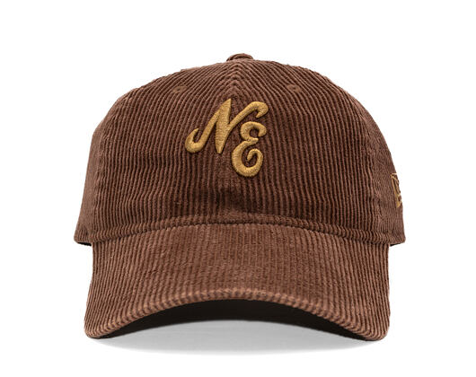 Kappe New Era - Branded Washed Cord 9TWENTY - Chestnut Brown