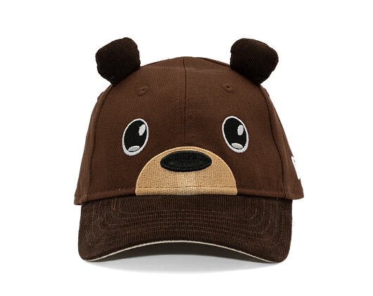 Kinder Kappe New Era - Branded Cord Ears 9FORTY - Chestnut Brown