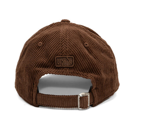 Kappe New Era - MLB Cord 9FORTY M-CROWN - LA Dodgers - Chestnut Brown