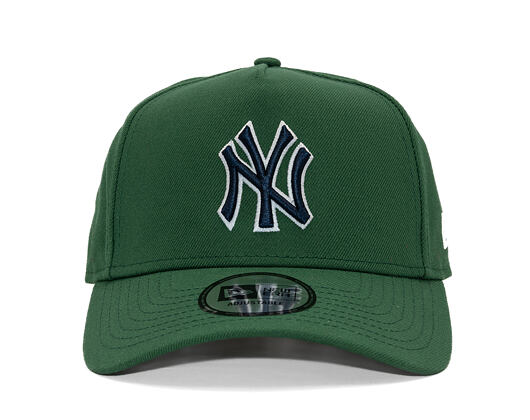 Kappe New Era - MLB Outline Script 9FORTY A-Frame - NY Yankees - Cilantro Green