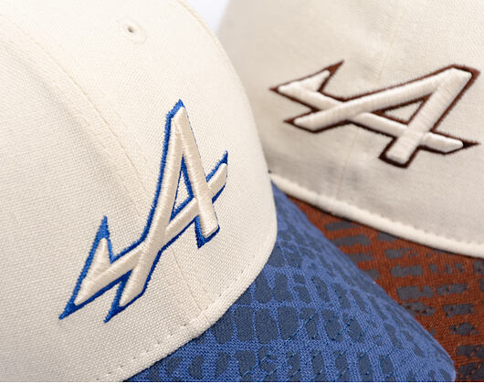 Kappe New Era - F1 Heritage 9FORTY M-CROWN - Alpine Racing - Chrome White