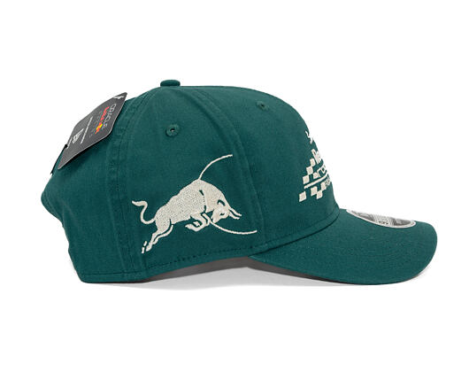 Kappe New Era - F1 Washed 9SEVENTY Stretch-Snap - Red Bull F1 - Pine Green