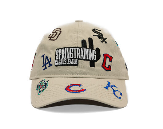 Kids Kappe New Era - MLB Cactus League 9TWENTY - Cactus League Logo - Stone