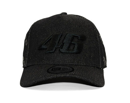 Kappe New Era - Valentino Rossi VR46 Denim 9FORTY Trucker - VR46 - Black