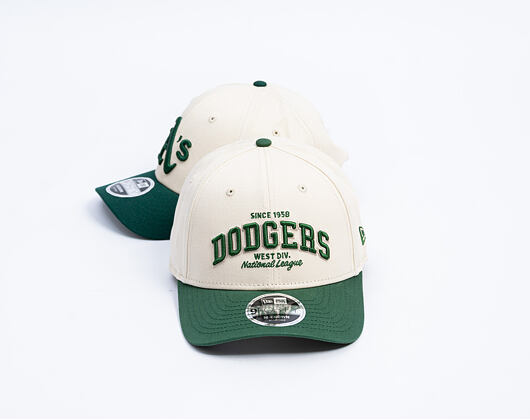 Kappe New Era - MLB Wordmark 9FORTY M-CROWN - LA Dodgers - Cream