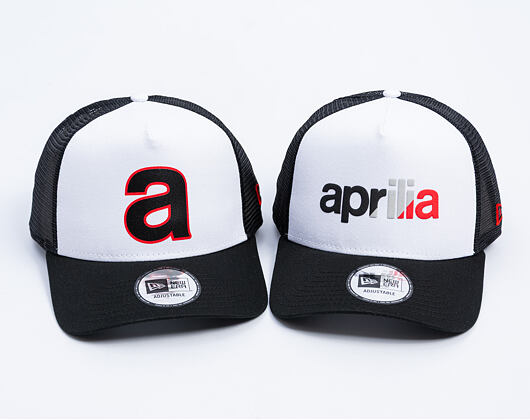 Kappe New Era - Piagio Core 9FORTY Trucker - Aprilia - Black