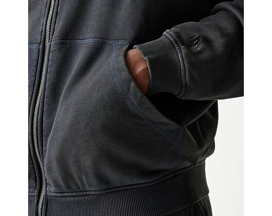 Pullover New Era - MLB Washed Full Zip Hoody - LA Dodgers - Dark Grey