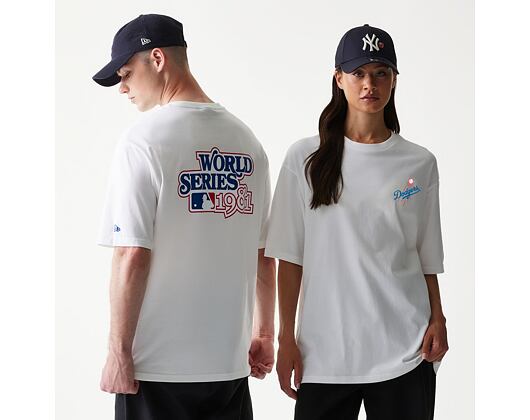 T-Shirt New Era - MLB World Series Tee - LA Dodgers - White