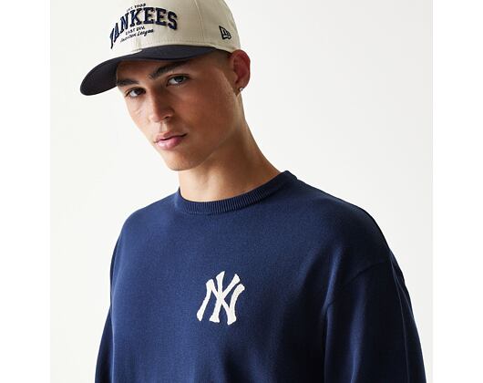 Strickpullover New Era - MLB Essential Knit Sweater - NY Yankees - Navy
