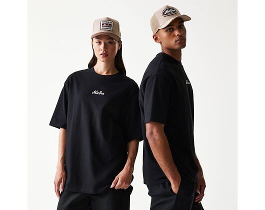T-Shirt New Era - Script Oversized Tee - Black
