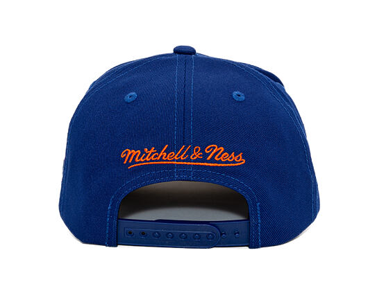 Kappe Mitchell & Ness - Edmonton Oilers - Double Clutch Pro Snapback - Navy