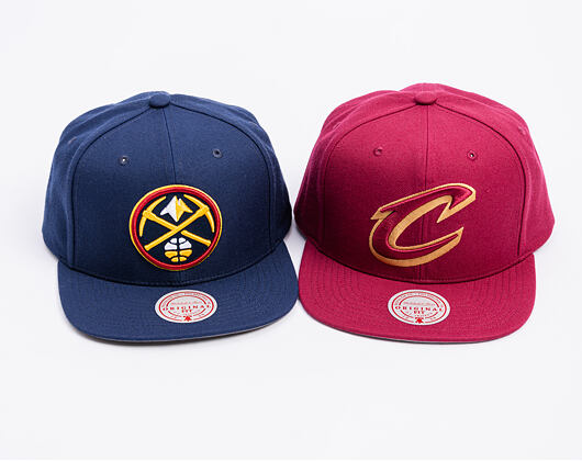Kappe Mitchell & Ness - Denver Nuggets - Team Ground 2.0 Snapback - Navy