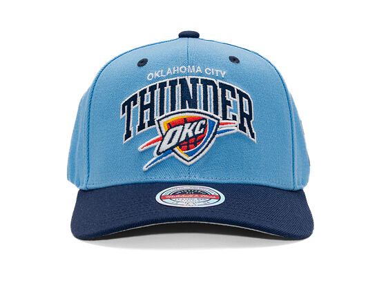 Kappe Mitchell & Ness - NBA Team Arch Snapback - Oklahoma City Thunder - Blue