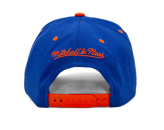 Kappe Mitchell & Ness - NBA Team Arch Snapback - New York Knicks - Blue / Orange