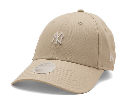Damen Kappe New Era - MLB Mini Logo 9FORTY - NY Yankees - Stone