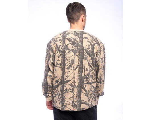 Langarmshirt Karl Kani - Signature Wood Camo Waffle Longsleeve