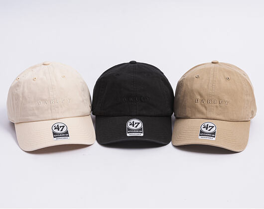 Kappe Oakley - '47 Soho Gen Dad Cap - Pitch Black