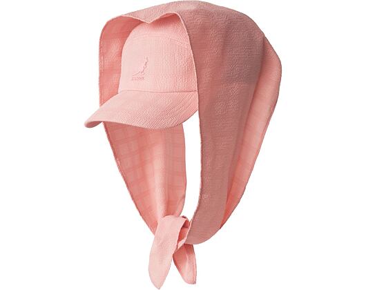 Kappe Kangol - TRENDS PACK - Seersucker Drape 5-Panel - Pink