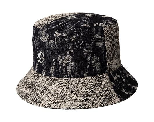 Hut Kangol - TRENDS PACK - Denim Mashup Bucket - Black Topstitch