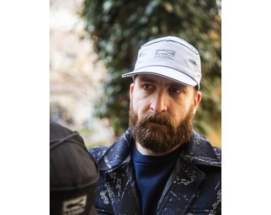 Kappe Kangol - Reflective Speed 5-Panel - Lt Blue