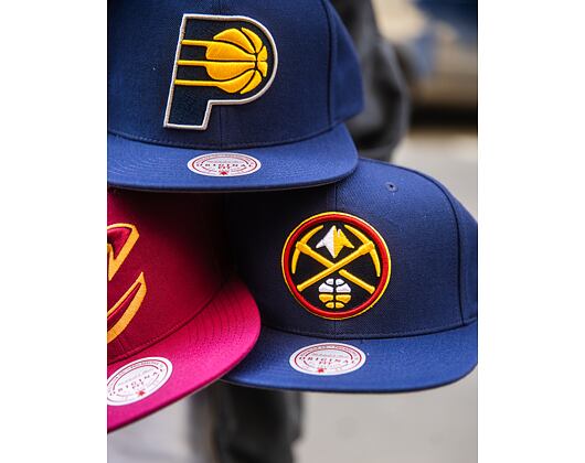 Kappe Mitchell & Ness - Denver Nuggets - Team Ground 2.0 Snapback - Navy