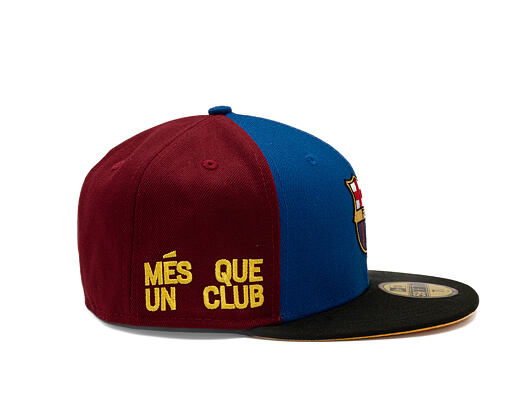 Kappe New Era - "Mes Que Un" 59FIFTY - Barcelona FC - Cardinal/Blue