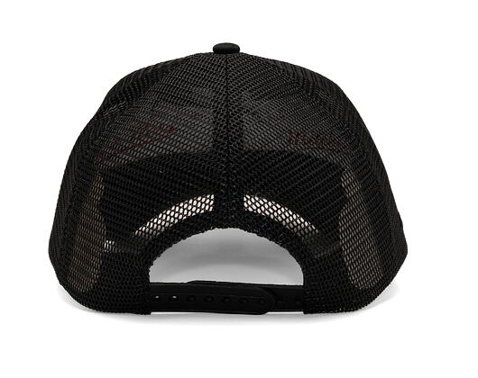 Kappe Ed Hardy - Mono Giant Dragon Twill Front Mesh Trucker - Black/Black