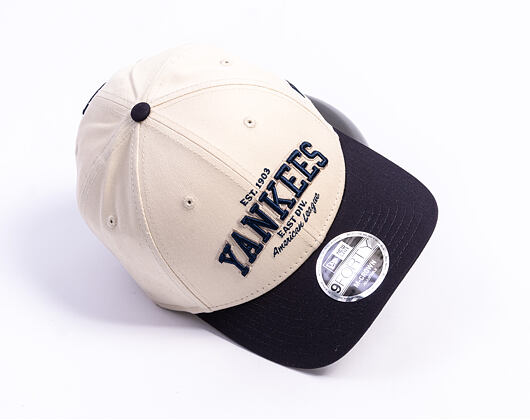 Kappe New Era - MLB Wordmark 9FORTY M-CROWN - NY Yankees - Cream