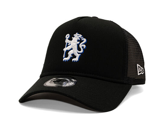 Kappe New Era -  Patch 9FORTY Trucker - Chelsea FC Lion Crest - Black