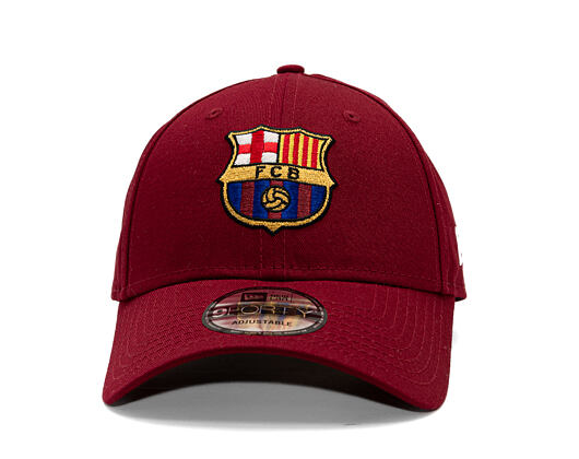 Kappe New Era - Core Logo 9FORTY - Barcelona FC - Cardinal