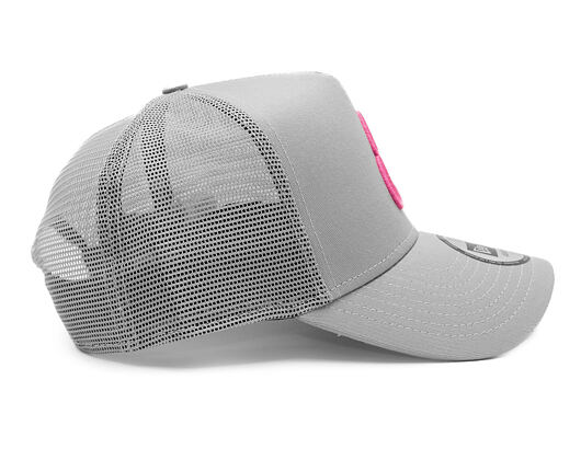 Kappe New Era - Core Logo 9FORTY A-Frame Trucker - Prague Eagles - Grey