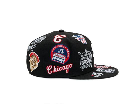 Kappe New Era - MLB All Over Logo 59FIFTY - Chicago White Sox - Team Color
