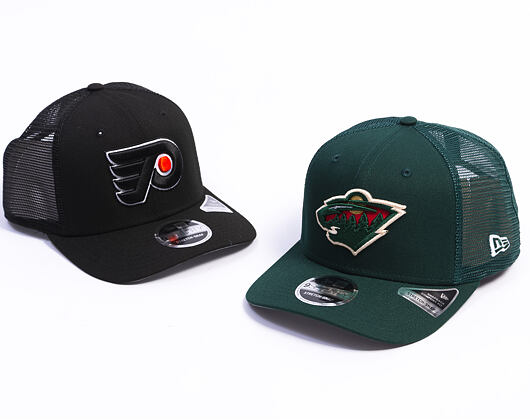 Kappe New Era - NHL Core Mesh 9SEVENTY Stretch-Snap - Minnesota Wild - Team Color