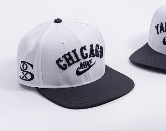 Kappe Nike - Cooperstown Dri-Fit Pro - Chicago White Sox - White 10A/Pitch Blue 4FA