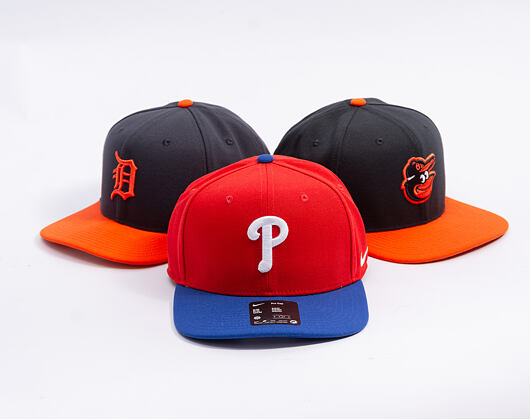 Kappe Nike - Dri-Fit Pro - Philadelphia Phillies - Sport Red 62Q/Rush Blue 4EW