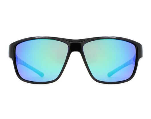 Sonnenbrille Red Bull Spect - Chess-04P Shiny Black / Smoke / Purple-Green Mirror