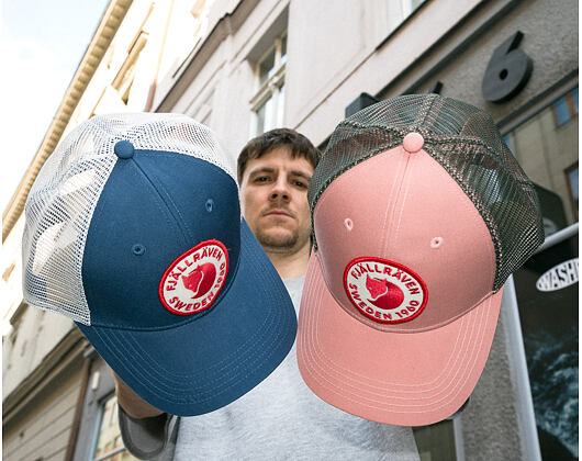 Kappe Fjällräven - 1960 Logo Långtradarkeps - Dusty Rose