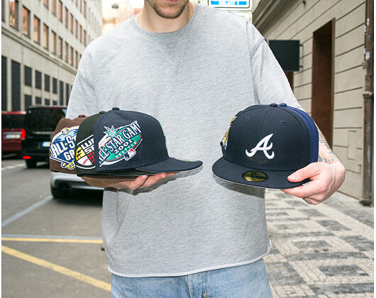 Kappe New Era - MLB Hidden Hit 59FIFTY - Atlanta Braves - Team Color